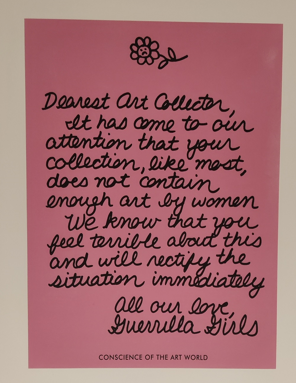 Affiche Guerrilla girls